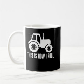 Mug C'Est Comme Ça Que Je Roule - Tracteur Agricole -