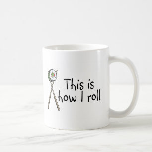 Mug C'est comment je roule des sushi