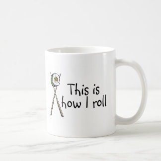 Mug C'est comment je roule des sushi