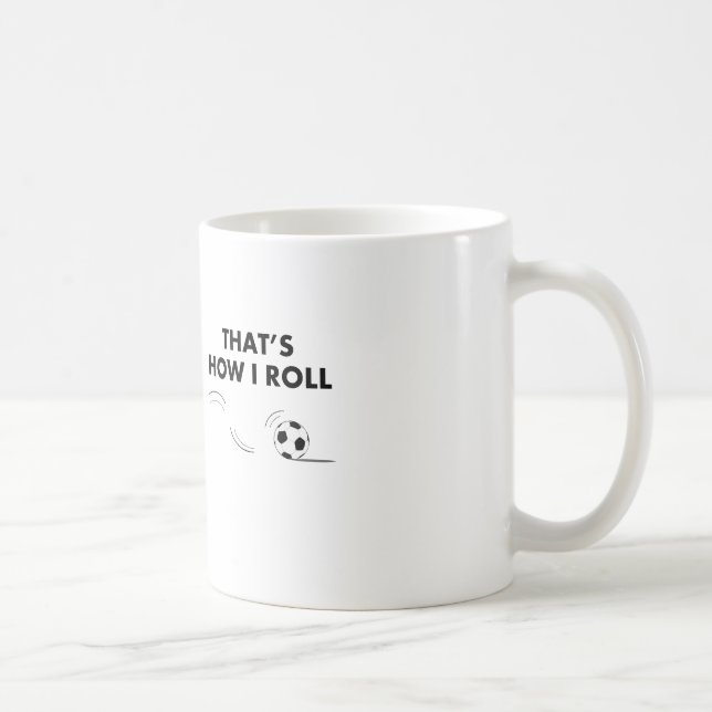 Mug C'est comment je roule le football (Droite)