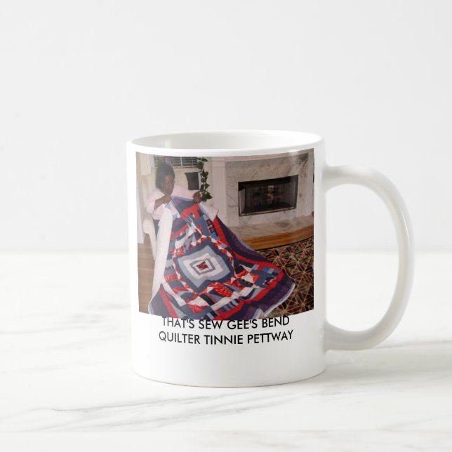 MUG C'EST COUSENT GEE LA COURBURE QUILTER TINNIE… (Droite)