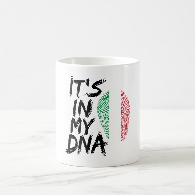Mug c'est dans mon ADN Italie drapeau souvenir cadeau (Centre)