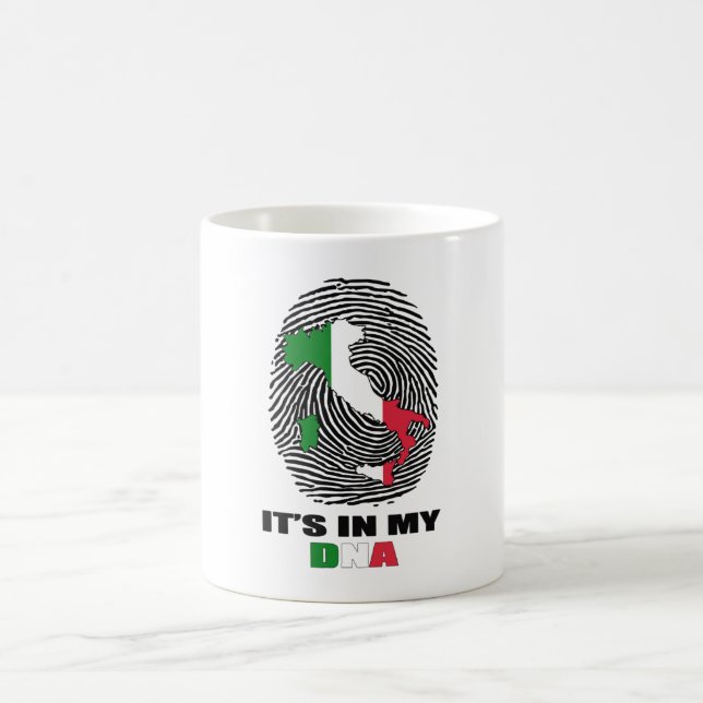 Mug C'est dans mon ADN Italie Patriotique Fière Italie (Centre)