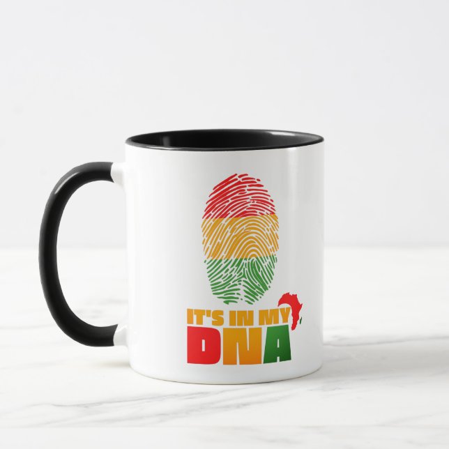 Mug C'est dans mon ADN Mois de l'histoire des Noirs Dr (Gauche)