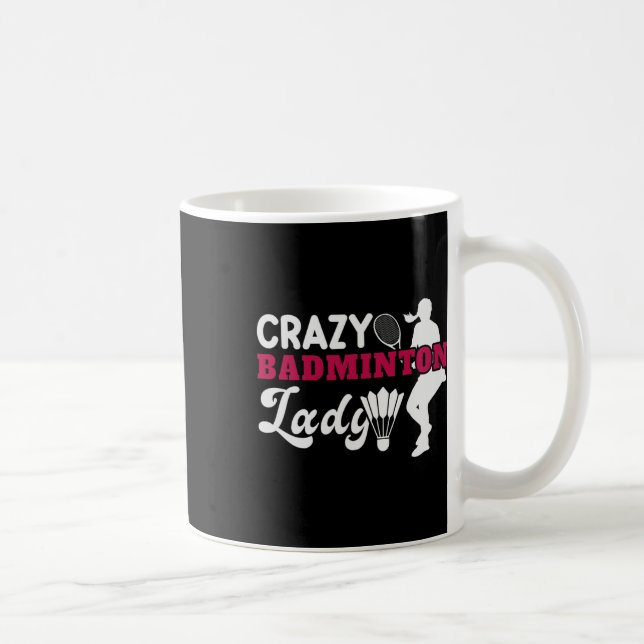 Mug C'est dans mon Dna Dminton Shuttle Racket Dminton  (Droite)