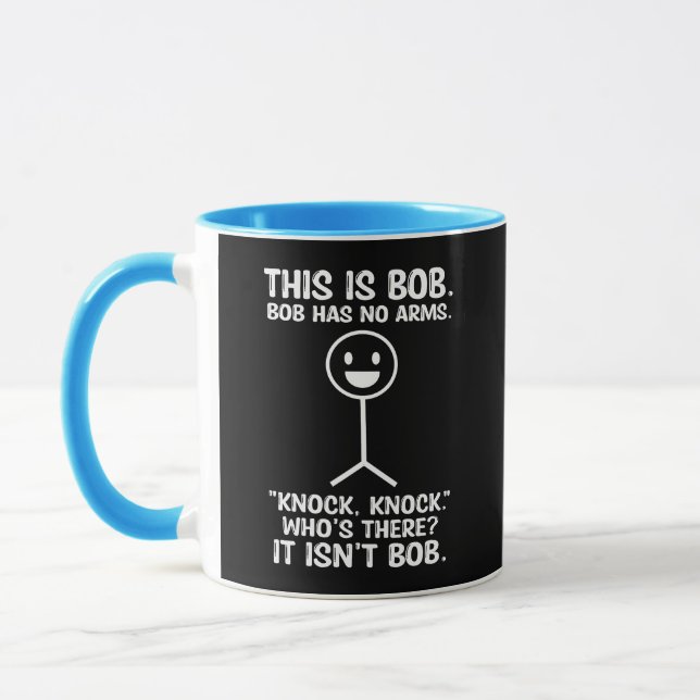 Mug C'Est Drôle, Bob N'A Pas D'Armoiries. (Gauche)