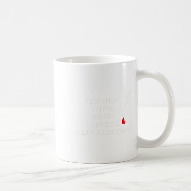 Mug C'est drôle la première chose que nous faisons Tuo (Droite)