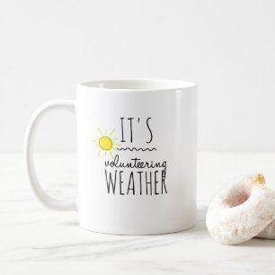 Mug C'est du bénévolat météo.