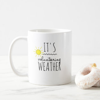 Mug C'est du bénévolat météo.
