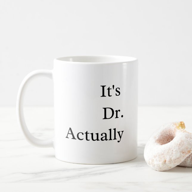 Mug C'est en fait le Café Docteur (Avec donut)