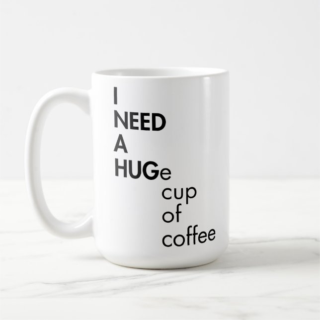 Mug C'est ÉNORME Mais J'y Suis Habitué Drôle (Gauche)