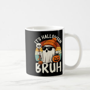 Mug C'est Halloween Bruh Boo Fantôme Citrouille Costum