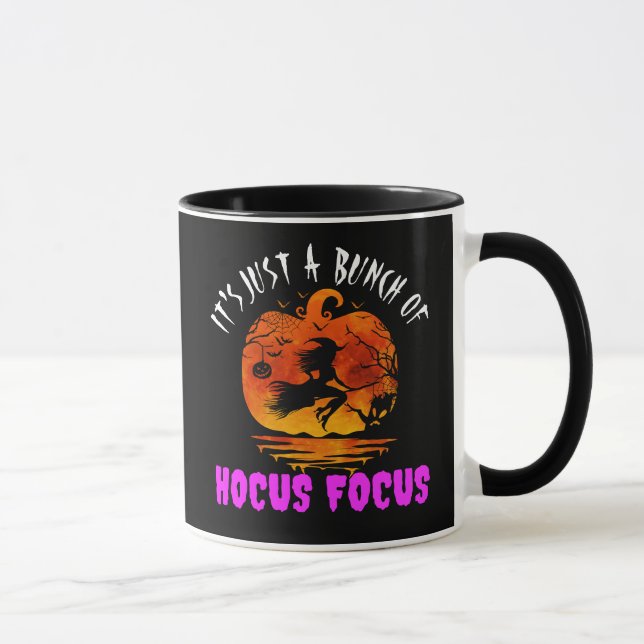 Mug C'est juste un tas de Hocus Pocus citrouille Hallo (Droite)