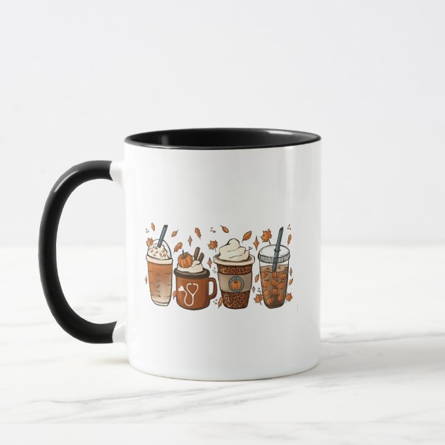 Mug C'est la dernière saison Citrouille Spice Coffee A (Gauche)