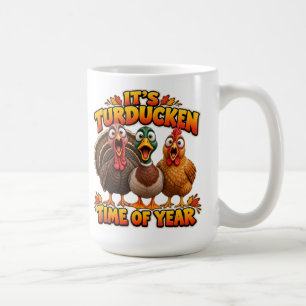 Mug C'est la période de l'année pour le Turducken.