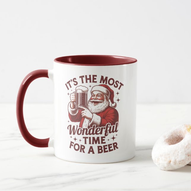 Mug C'est la période la plus merveilleuse pour un Père (Avec donut)