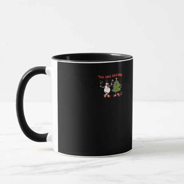 Mug C'est la saison Amis de l'arbre de Noël Classique  (Gauche)