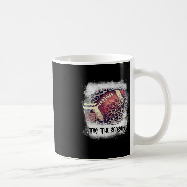 Mug C'est la saison automne Citrouille Football Café (Droite)