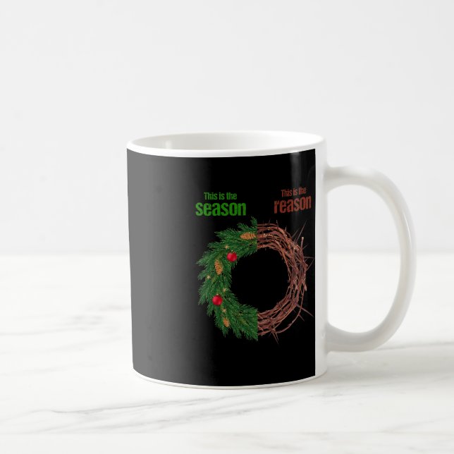 Mug C'Est La Saison C'Est La Raison De Christian Ch (Droite)