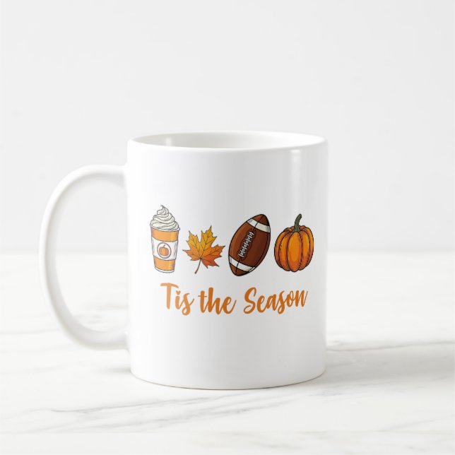 Mug C'est la saison de football d'automne (Gauche)