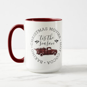 Mug C'est la saison de Noël au cacao chaud