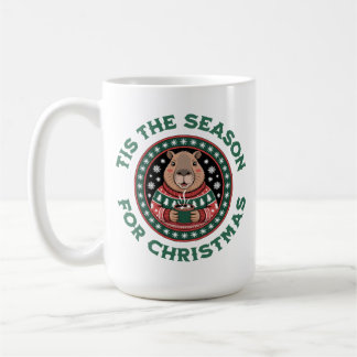 Mug C'est la saison de Noël – Joli Capybara
