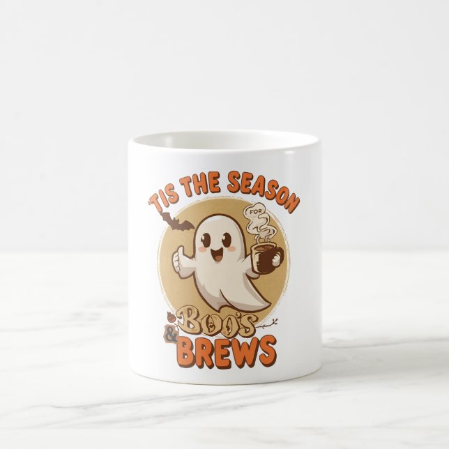 Mug C'est la saison des fantômes et des boissons (Centre)