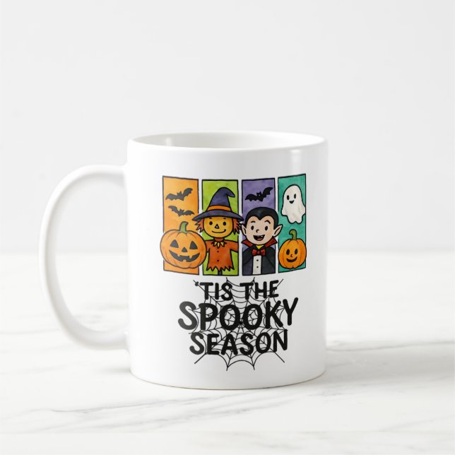 Mug C'Est La Saison Éffrayante Halloween Vampire Citro (Gauche)