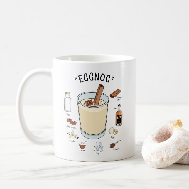 Mug C'Est La Saison En Jour De Vacances (Avec donut)