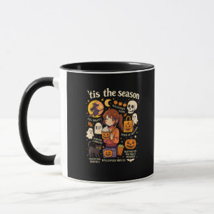Mug C'Est La Saison Halloween Anime Icons Design Autom