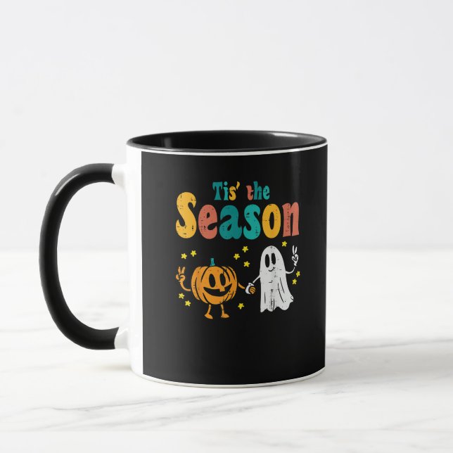 Mug C'est la saison Latte feuille de citrouille Softba (Gauche)