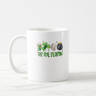 Mug C'Est La Saison Latte Patricks Day Baseball