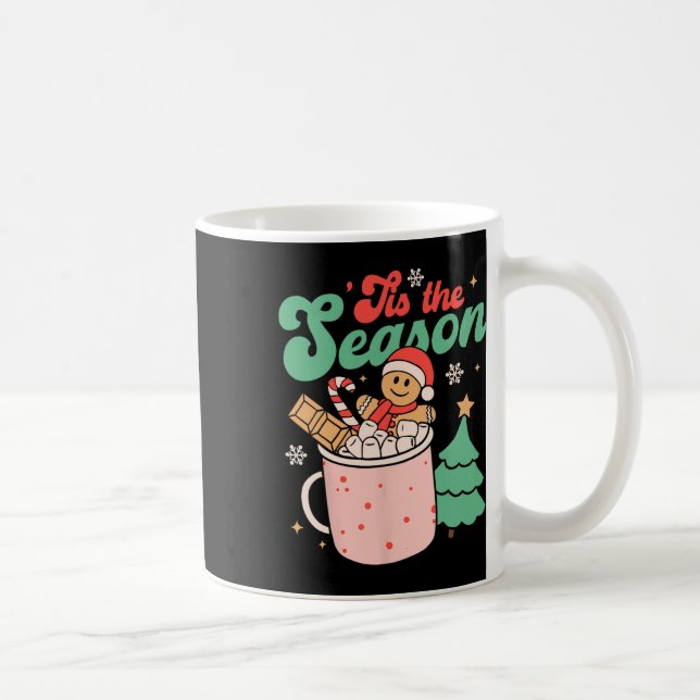 Mug C'Est La Saison Noël Chaud cacao Gingerbread Coo (Droite)