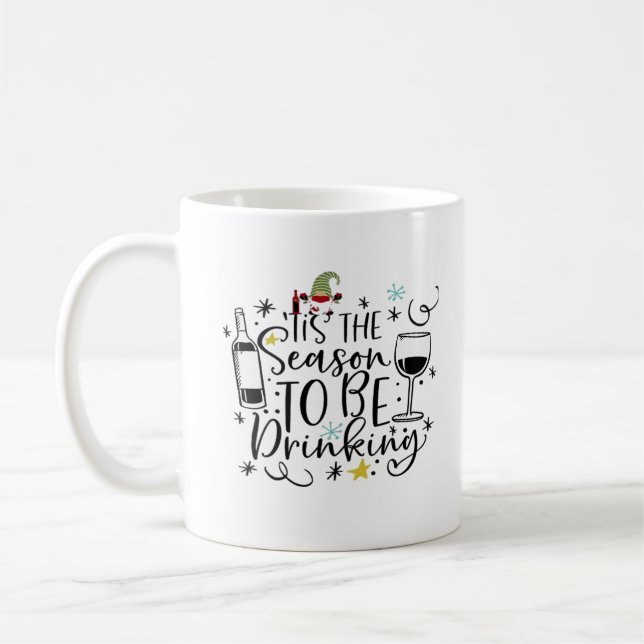 Mug C'Est La Saison Pour Boire (Gauche)