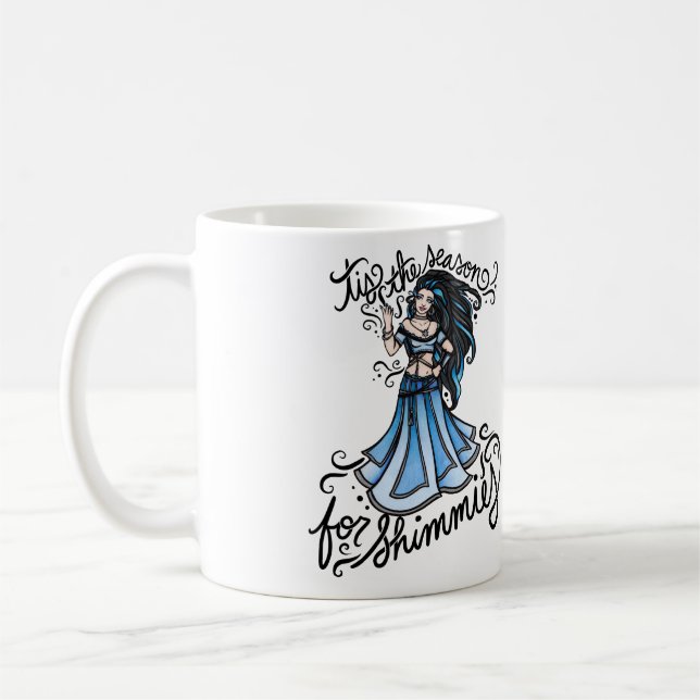 Mug C'est la saison pour la carte shimmies (Gauche)