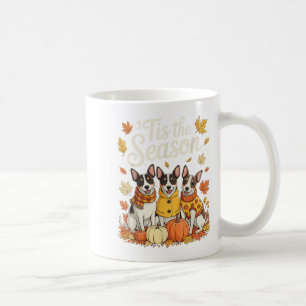 Mug C'est La Saison Rat Terrier Automne Citrouille Chi