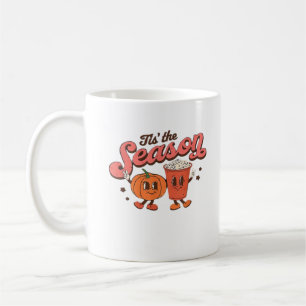 Mug C'Est La Saison Retro Halloween Automne Fête Vinta