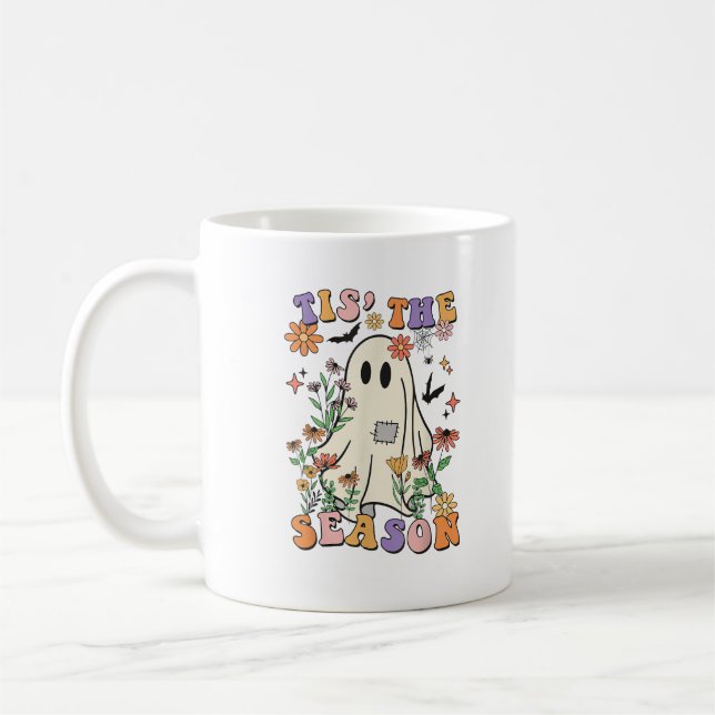 Mug C'Est La Saison Retro Halloween Party Funny tendan (Gauche)