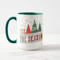 C'Est La Saison Typographie Moderne De Noël
