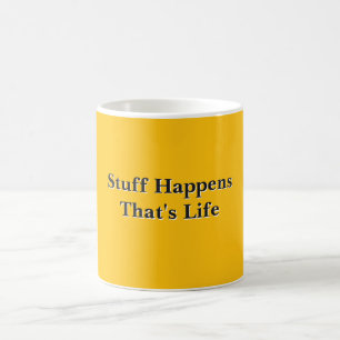 Mug C'est La Vie Navy Rouge