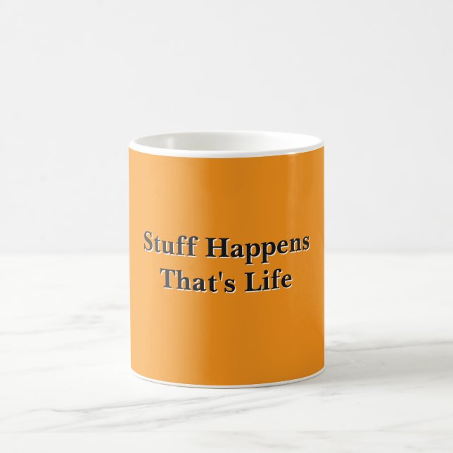 Mug C'est La Vie Orange Navy (Centre)