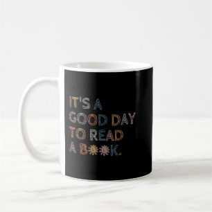 Mug C'est le bon jour pour lire livre Funny Library Le