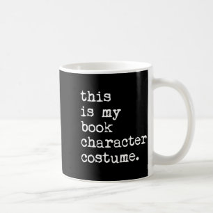 Mug C'est le costume de personnage de livre Halloween