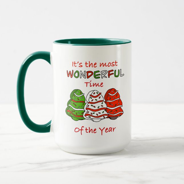 Mug C'est le moment le plus merveilleux de l'année (Gauche)