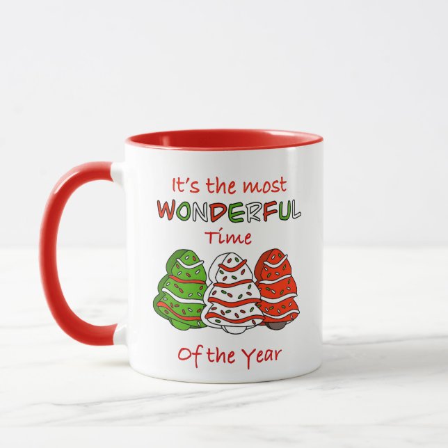 Mug C'est le moment le plus merveilleux de l'année (Gauche)