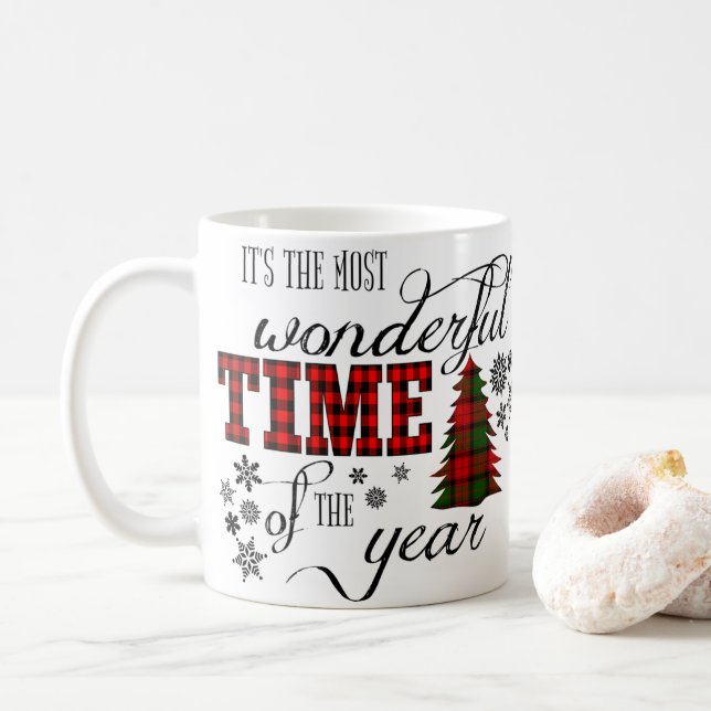 Mug C'est le moment le plus merveilleux de l'année pou (Avec donut)