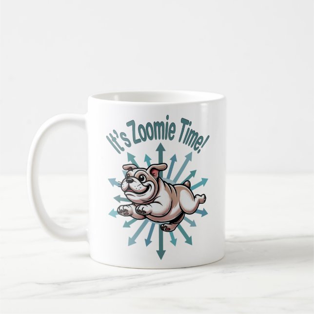 Mug C'est le temps du Bulldog Zoomie (Gauche)