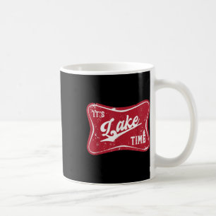 Mug C'est le temps du lac, la vie de campeur au lac ai