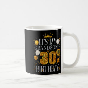 Mug C'est les 30 ans de mon petit-fils Joyeux Annivers