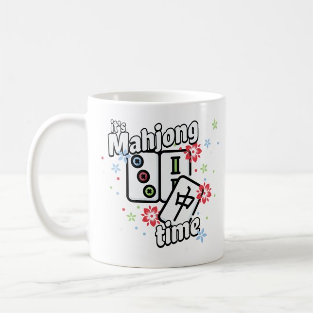 Mug C'est l'heure du Mahjong ! (Gauche)